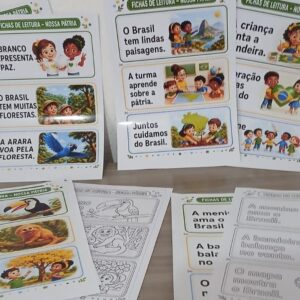Fichas de Leitura Nossa Pátria